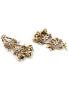 Aura Women's Traditional Wedding Kundan Drop Earrings